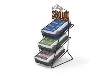 Skout trailbar tiered box display